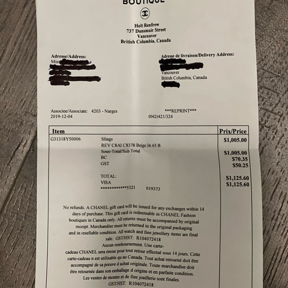 SOLD Chanel Classic Slingback Heels 36 - Picture 5 of 8